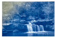 cjp_Lovers Jump Ck Falls Turramurra_cyanotype