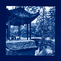 cjp_Huaqing hot springs Xian_cyanotype